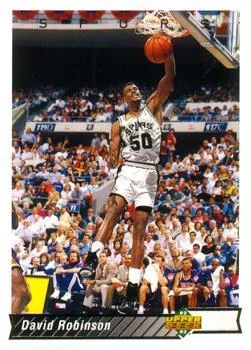 1992-93 Upper Deck European (Spanish) David Robinson #241 card image