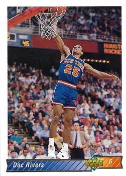1992-93 Upper Deck European (Spanish) Doc Rivers #217 card image