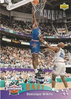1992-93 Upper Deck European (Spanish) Dominique Wilkins #13 card image