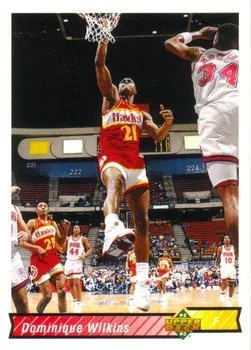 1992-93 Upper Deck European (Spanish) Dominique Wilkins #97 card image