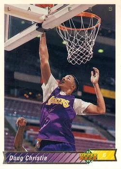 1992-93 Upper Deck European (Spanish) Doug Christie #188 card image