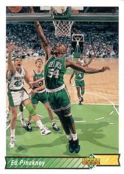 1992-93 Upper Deck European (Spanish) Ed Pinckney #106 card image