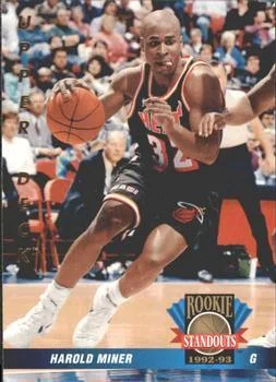 1992-93 Upper Deck European (Spanish) Harold Miner RS #63 card image
