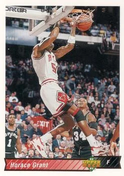 1992-93 Upper Deck European (Spanish) Horace Grant #117 card image