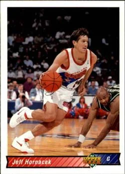 1992-93 Upper Deck European (Spanish) Jeff Hornacek #224 card image