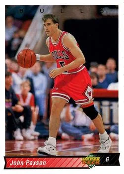 1992-93 Upper Deck European (Spanish) John Paxson #120 card image
