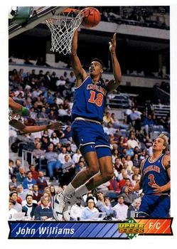 1992-93 Upper Deck European (Spanish) John Williams #130 card image