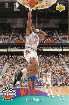 1992-93 Upper Deck European (Spanish) Karl Malone #14 card image