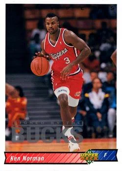 1992-93 Upper Deck European (Spanish) Ken Norman #183 card image