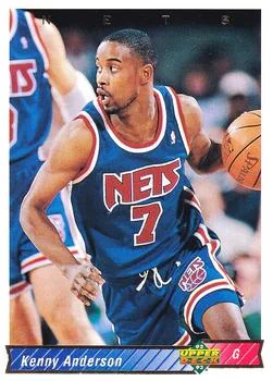1992-93 Upper Deck European (Spanish) Kenny Anderson #211 card image
