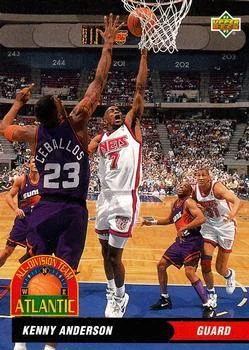 1992-93 Upper Deck European (Spanish) Kenny Anderson ADT #39 card image