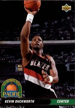 1992-93 Upper Deck European (Spanish) Kevin Duckworth ADT #50 card image