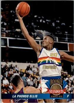 1992-93 Upper Deck European (Spanish) LaPhonso Ellis RS #58 card image