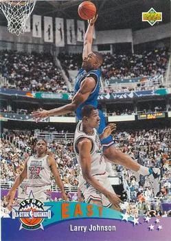1992-93 Upper Deck European (Spanish) Larry Johnson #3 card image