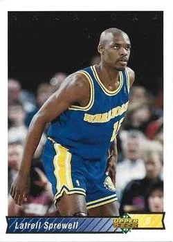 1992-93 Upper Deck European (Spanish) Latrell Sprewell #162 card image