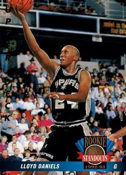 1992-93 Upper Deck European (Spanish) Lloyd Daniels RS #73 card image