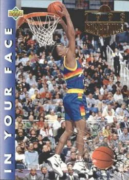 1992-93 Upper Deck European (Spanish) Mahmoud Abdul-Rauf FACE #29 card image