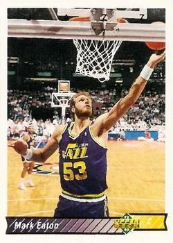 1992-93 Upper Deck European (Spanish) Mark Eaton #246 card image