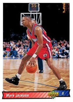 1992-93 Upper Deck European (Spanish) Mark Jackson #181 card image