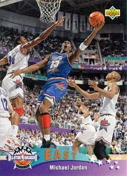1992-93 Upper Deck European (Spanish) Michael Jordan #5 card image