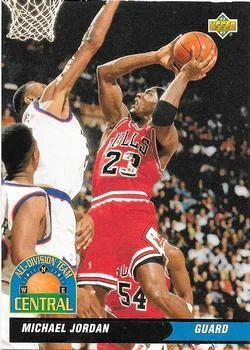 1992-93 Upper Deck European (Spanish) Michael Jordan ADT #43 card image