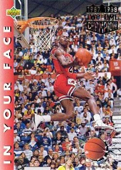 1992-93 Upper Deck European (Spanish) Michael Jordan FACE #33 card image
