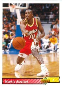 1992-93 Upper Deck European (Spanish) Mookie Blaylock #92 card image