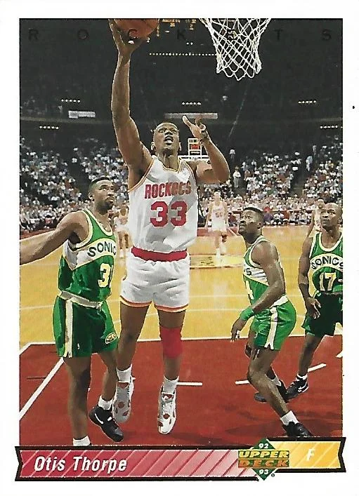 1992-93 Upper Deck European (Spanish) Otis Thorpe #170 card image