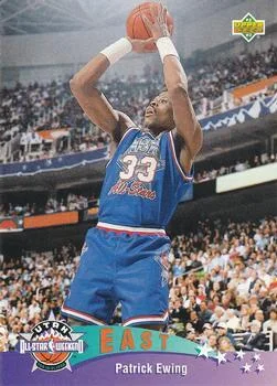 1992-93 Upper Deck European (Spanish) Patrick Ewing #9 card image