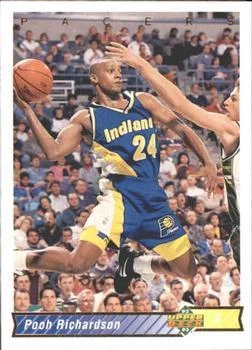 1992-93 Upper Deck European (Spanish) Pooh Richardson #175 card image