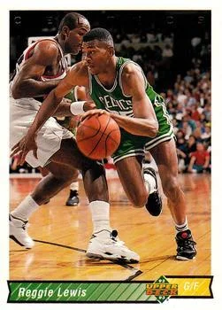 1992-93 Upper Deck European (Spanish) Reggie Lewis #103 card image
