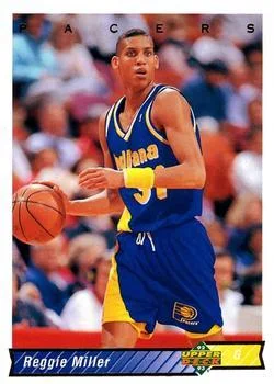 1992-93 Upper Deck European (Spanish) Reggie Miller #173 card image
