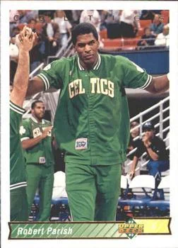 1992-93 Upper Deck European (Spanish) Robert Parish #105 card image