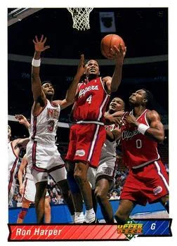 1992-93 Upper Deck European (Spanish) Ron Harper #180 card image