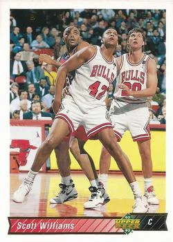 1992-93 Upper Deck European (Spanish) Scott Williams #122 card image