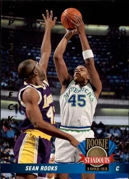 1992-93 Upper Deck European (Spanish) Sean Rooks RS #57 card image