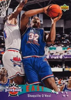 1992-93 Upper Deck European (Spanish) Shaquille O'Neal #4 card image