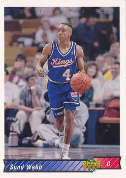 1992-93 Upper Deck European (Spanish) Spud Webb #236 card image
