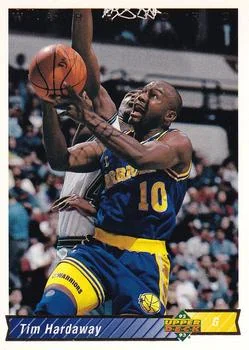 1992-93 Upper Deck European (Spanish) Tim Hardaway #157 card image