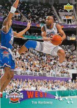 1992-93 Upper Deck European (Spanish) Tim Hardaway #20 card image