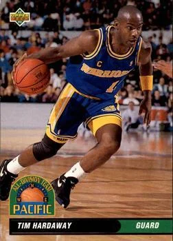1992-93 Upper Deck European (Spanish) Tim Hardaway ADT #53 card image