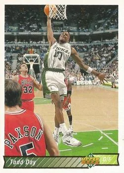 1992-93 Upper Deck European (Spanish) Todd Day #204 card image