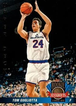 1992-93 Upper Deck European (Spanish) Tom Gugliotta RS #74 card image