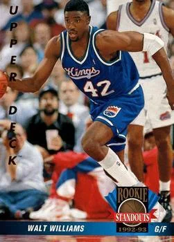 1992-93 Upper Deck European (Spanish) Walt Williams RS #72 card image
