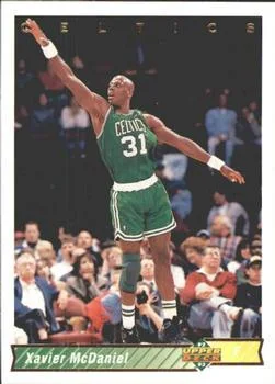 1992-93 Upper Deck European (Spanish) Xavier McDaniel #104 card image