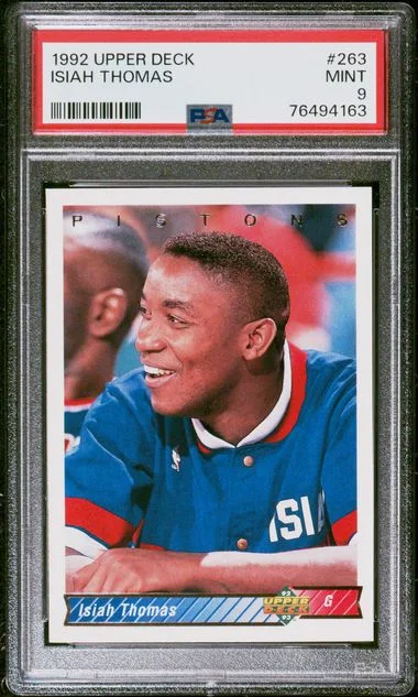 1992-93 Upper Deck Isiah Thomas #263 card image