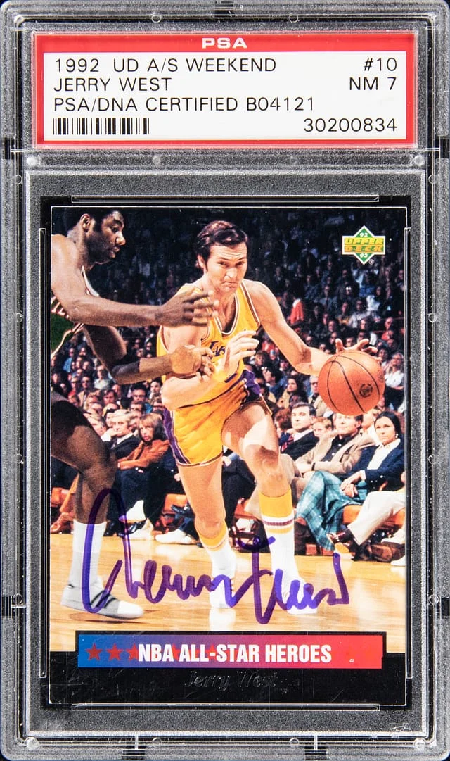 1992-93 Upper Deck Jerry West All-Star Weekend #10 card image