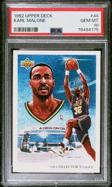 1992-93 Upper Deck Karl Malone #44 card image