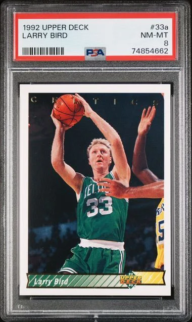 1992-93 Upper Deck Larry Bird #33a card image