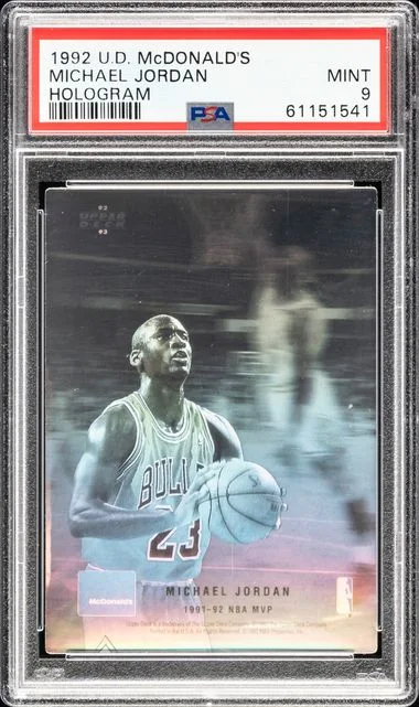 1992-93 Upper Deck McDonald's Michael Jordan #no-number card image